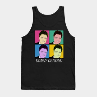 Donny Osmond 80s Pop Art Style Tank Top